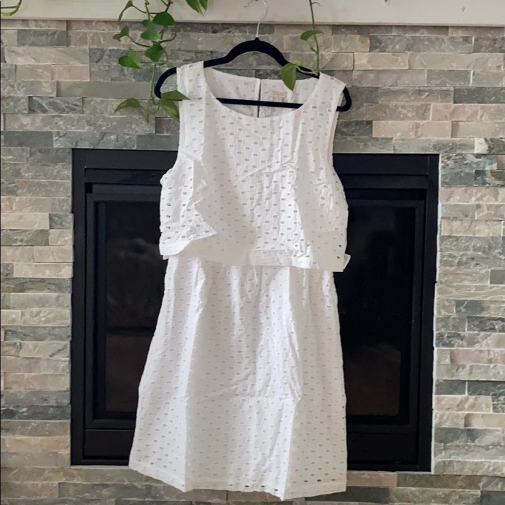J Crew Eyelet Dress